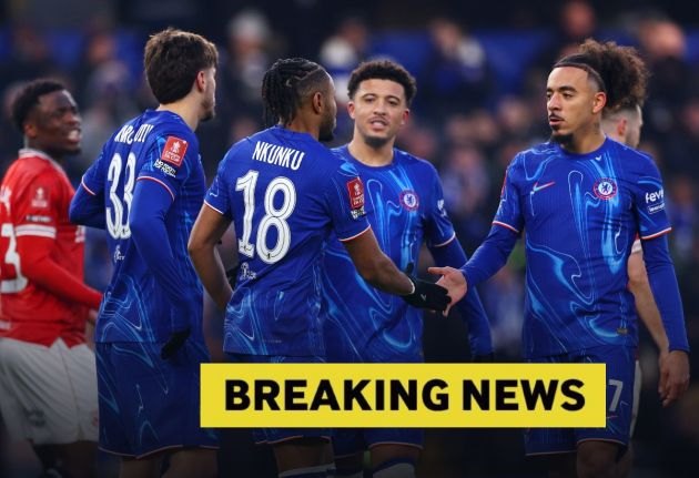 Christopher Nkunku with Chelsea teammates Jadon Sancho and Malo Gusto