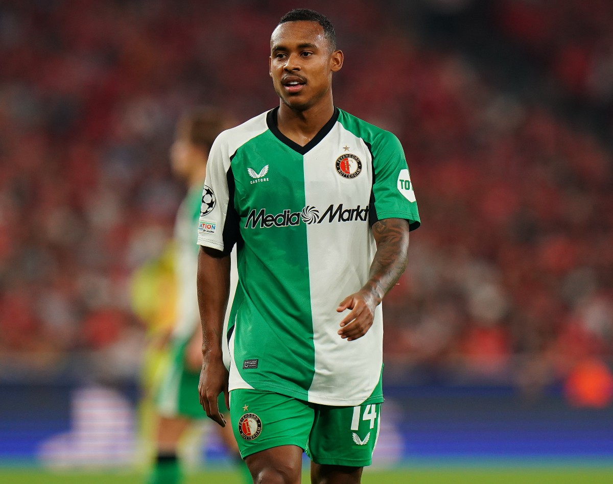 Igor Paixao in the Feyenoord match