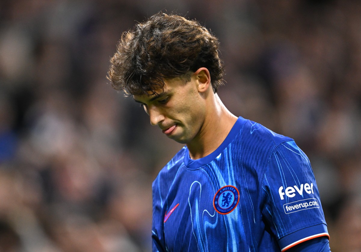 Joao Felix in action for Chelsea against Barrow