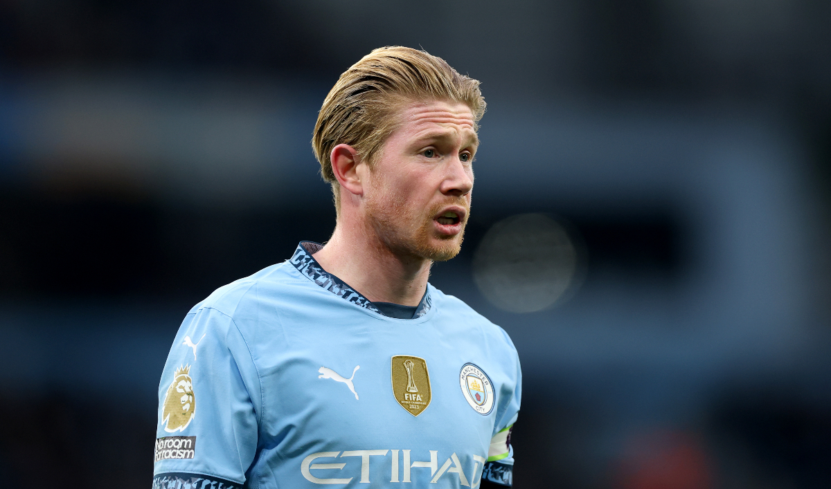 Man City's Kevin De Bruyne