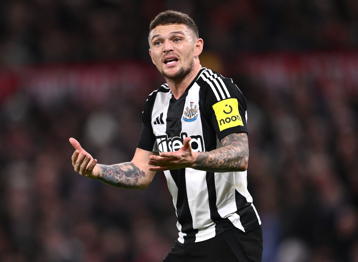 Kieran Trippier in action for Newcastle