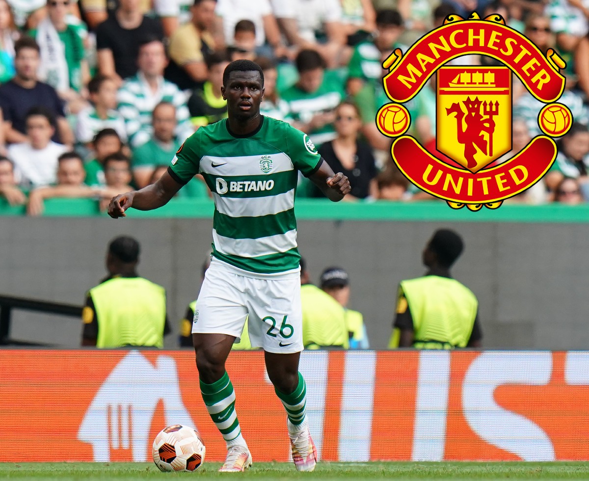 Ousmane Diomande in action for Sporting