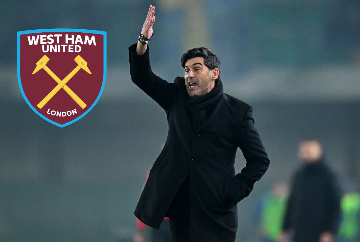 Paulo Fonseca shouts instructions during an AC Milan match