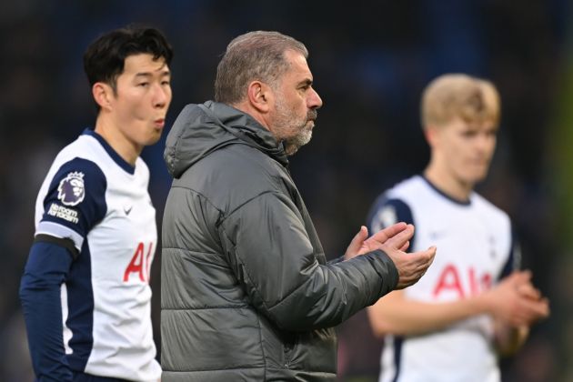Son Heung-min and Ange Postecoglou