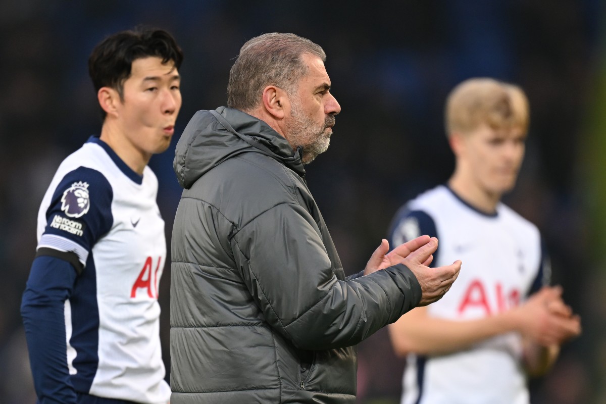 Son Heung-min and Ange Postecoglou