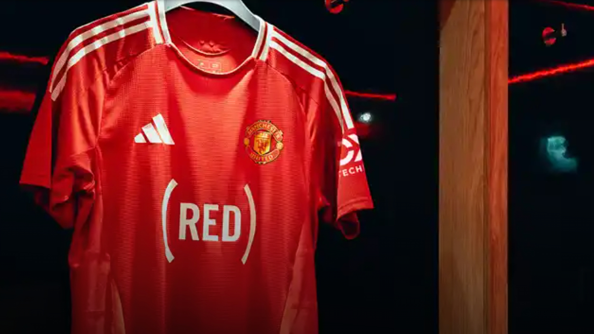 The shirt that Ruben Amorim's Man United players will wear against West Ham.