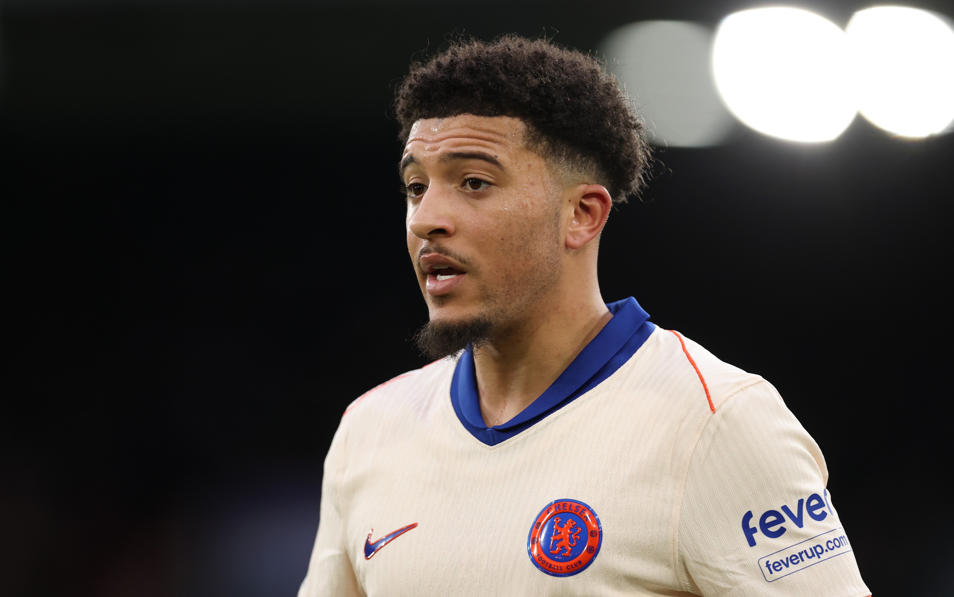 Jadon Sancho of Chelsea during the Premier League match against Crystal Palace