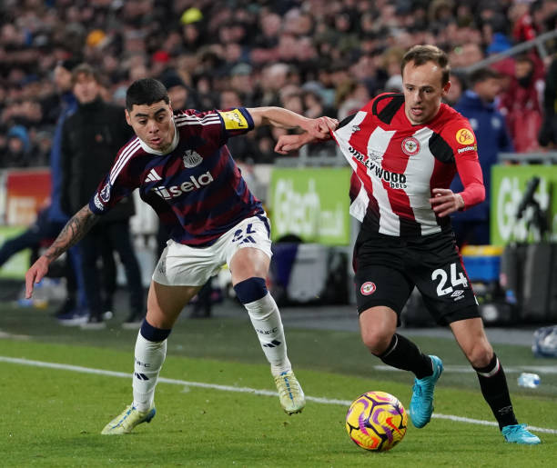 Newcastle attacker Miguel Almiron