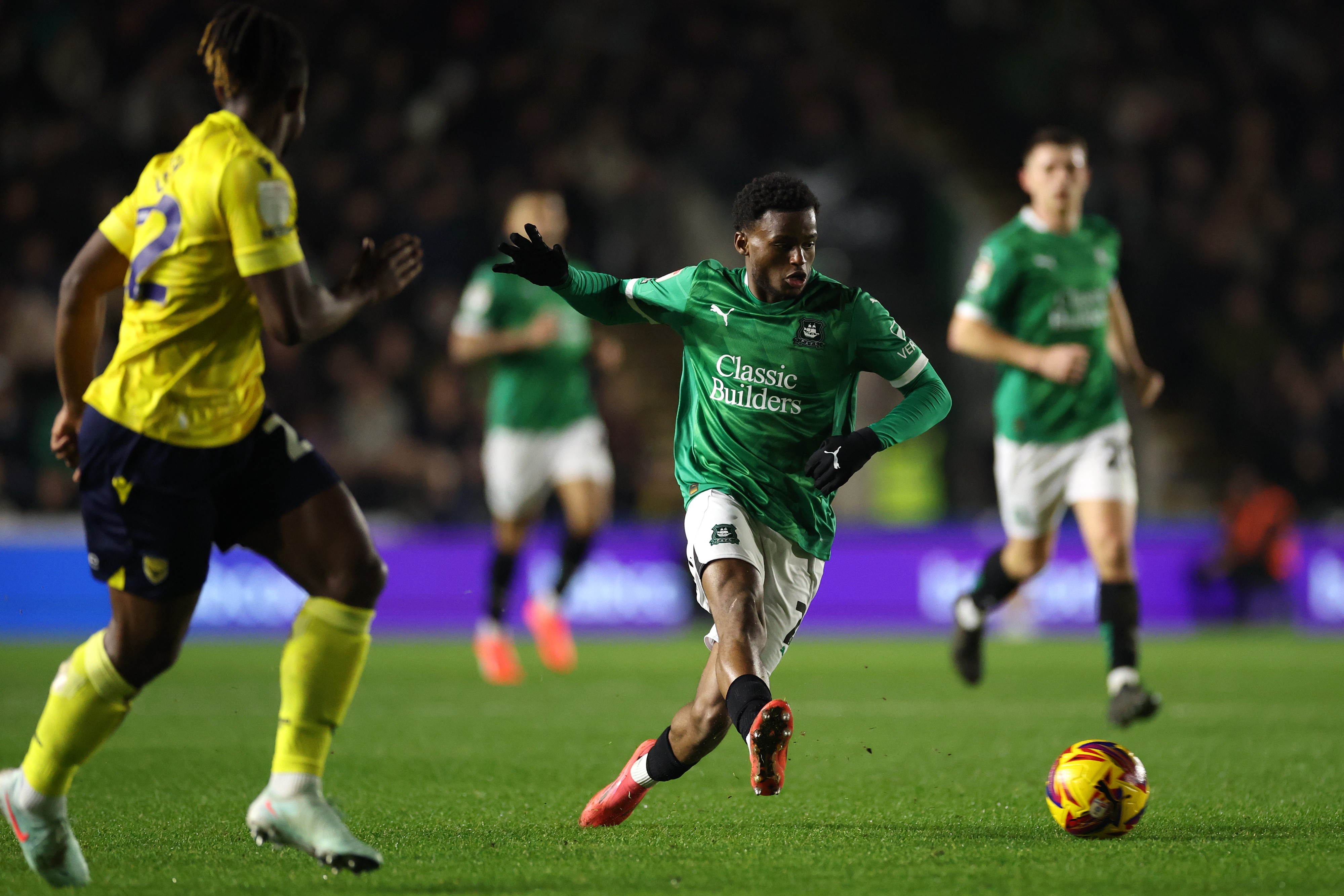 Bali Mumba of Plymouth Argyle