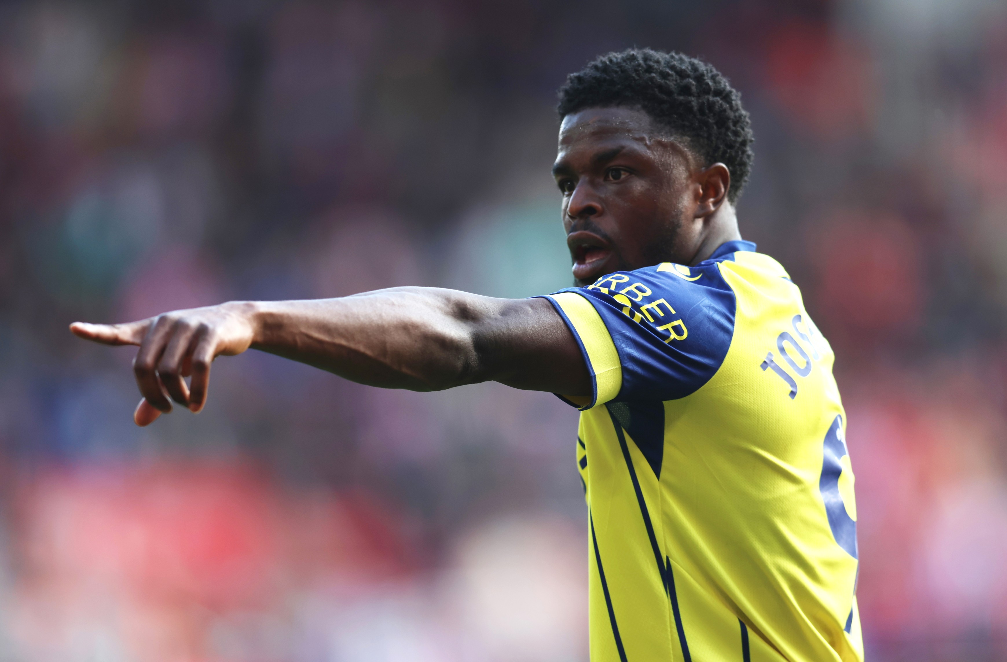 West Bromwich Albion player Josh Maja during a tournament match