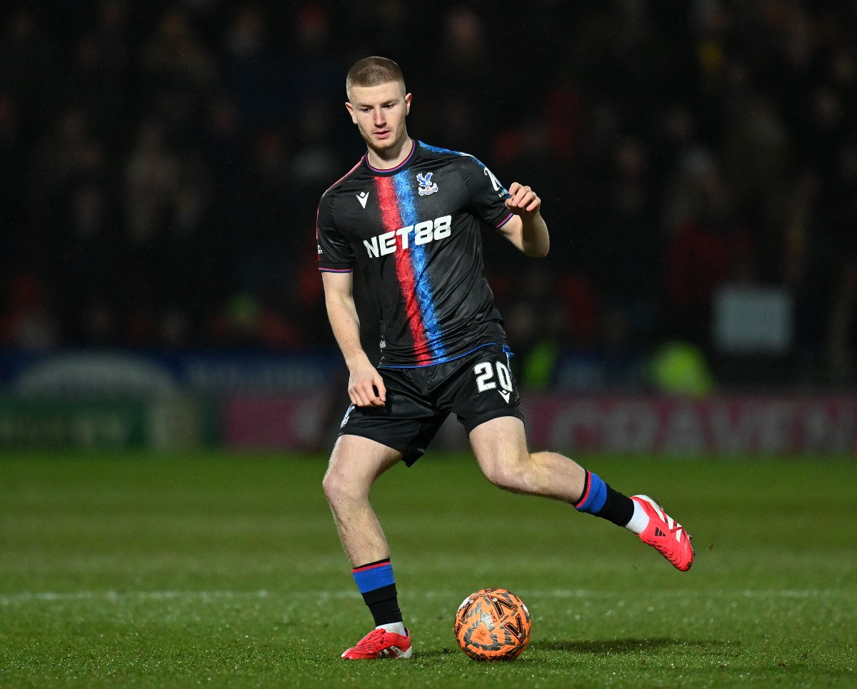 Adam Wharton in action for Crystal Palace