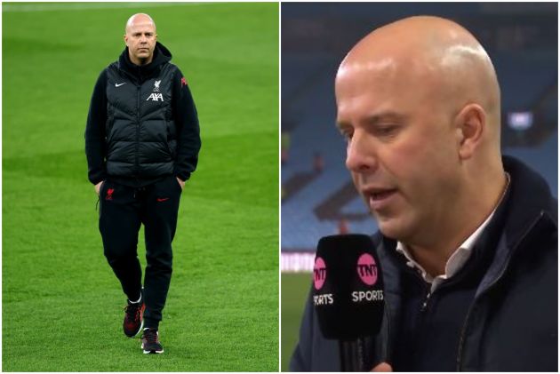 Arne Slot after Aston Villa vs Liverpool