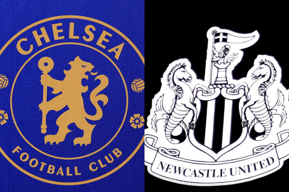 Chelsea and Newcastle United FC logos