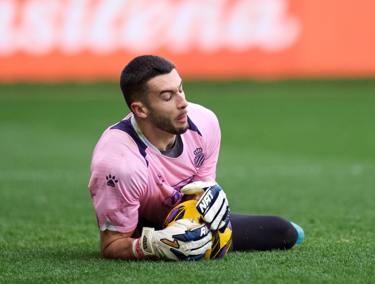 Joan Garcia in action for Espanyol