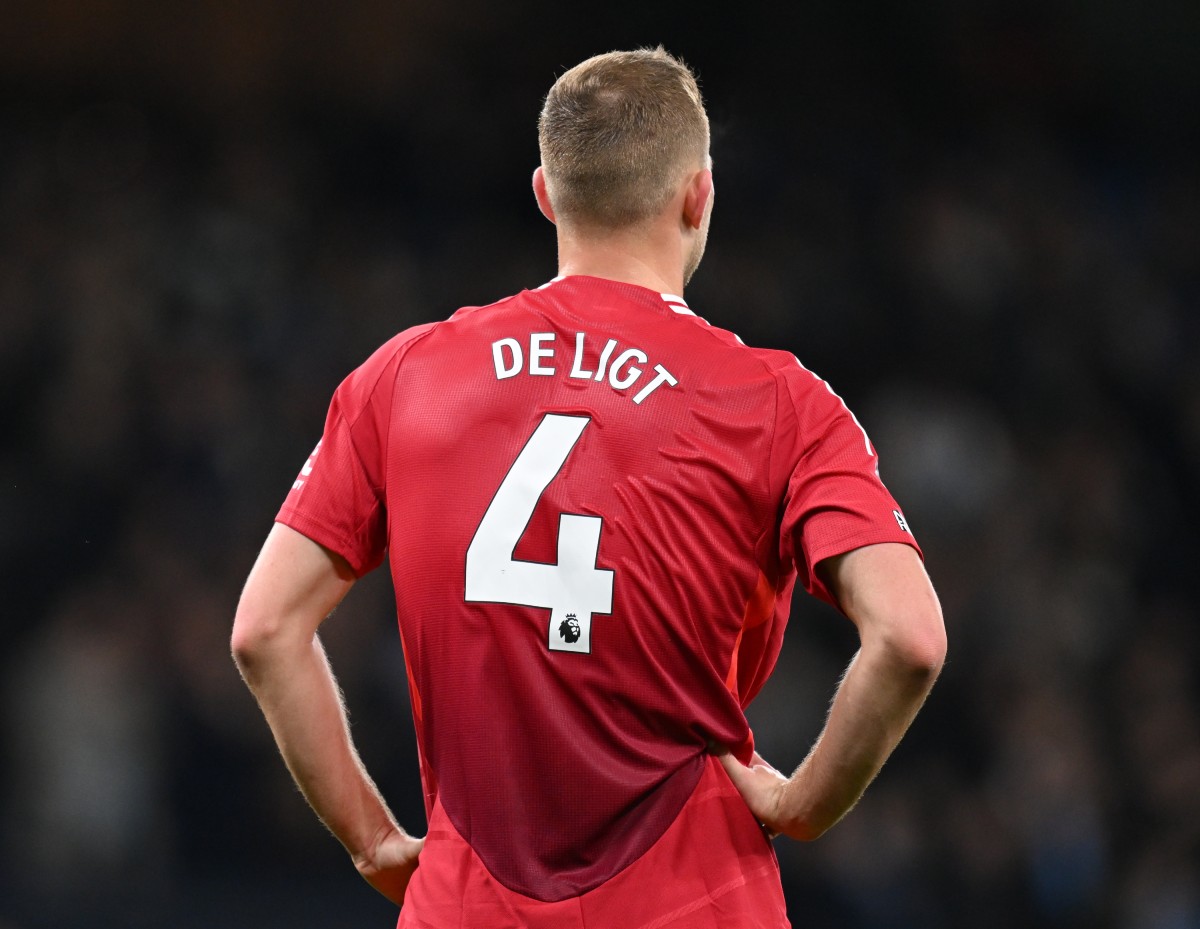 Matthijs de Ligt in action for Manchester United