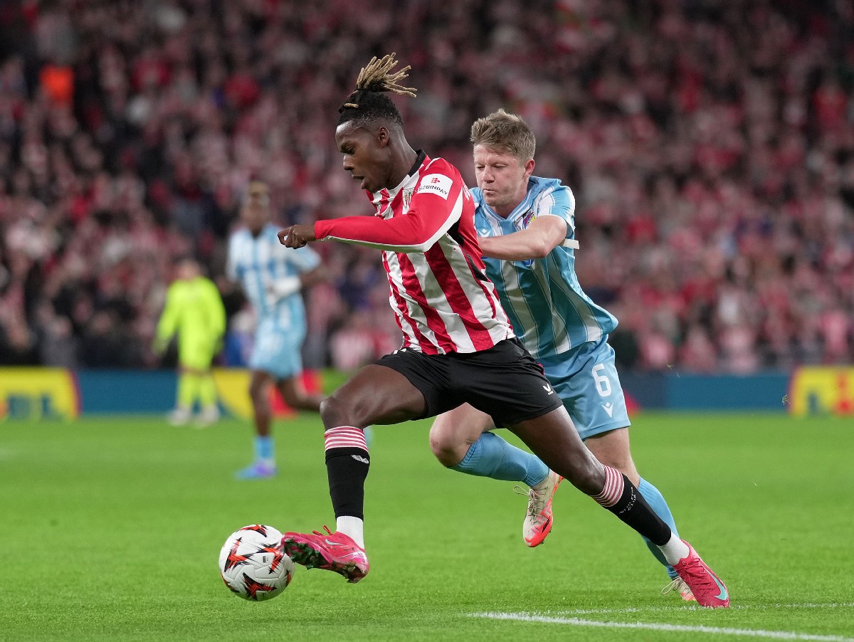 Nico Williams in Action for Athletic Bilbao 