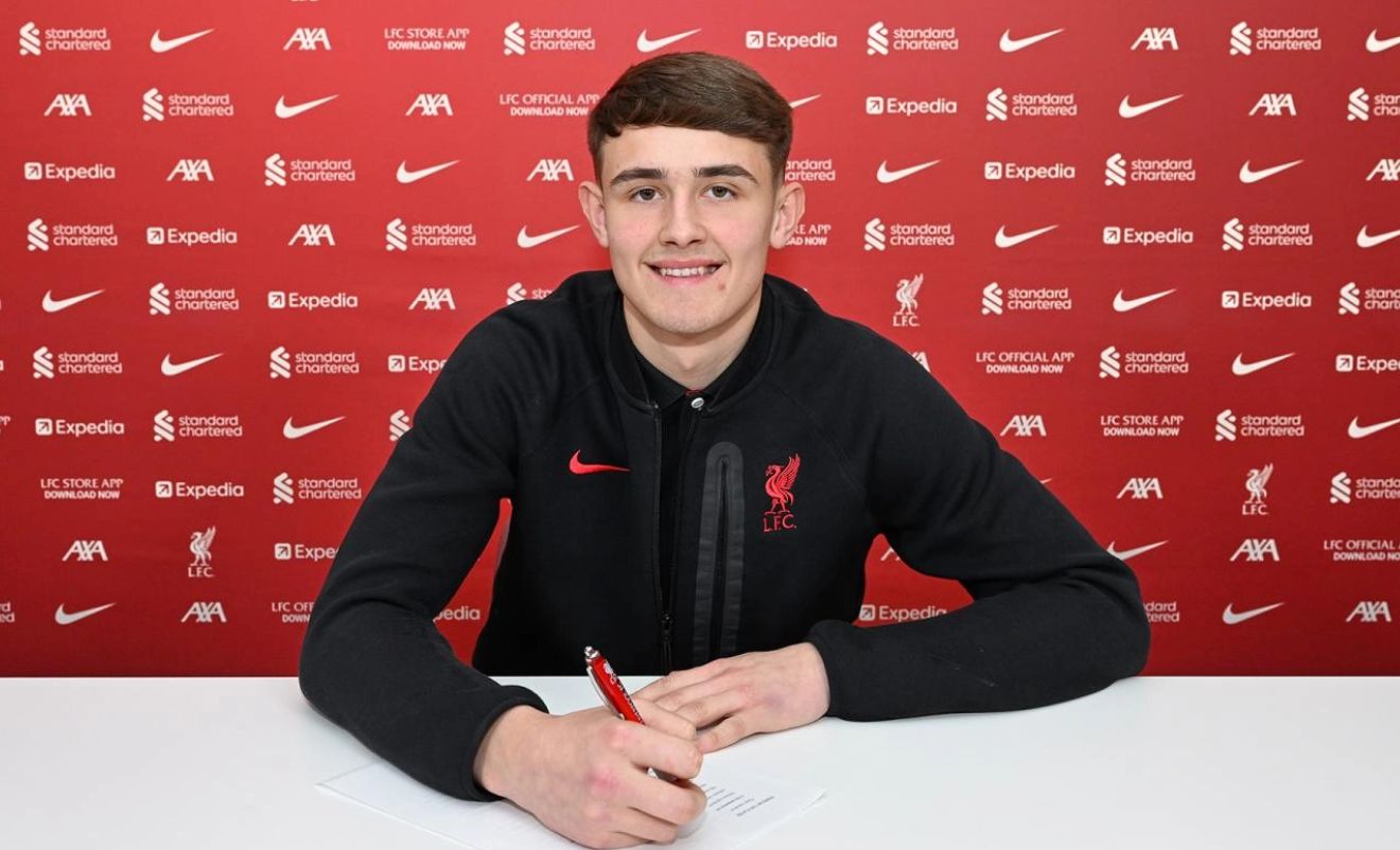 Liverpool Youth Bailey Hall has signed a new contract