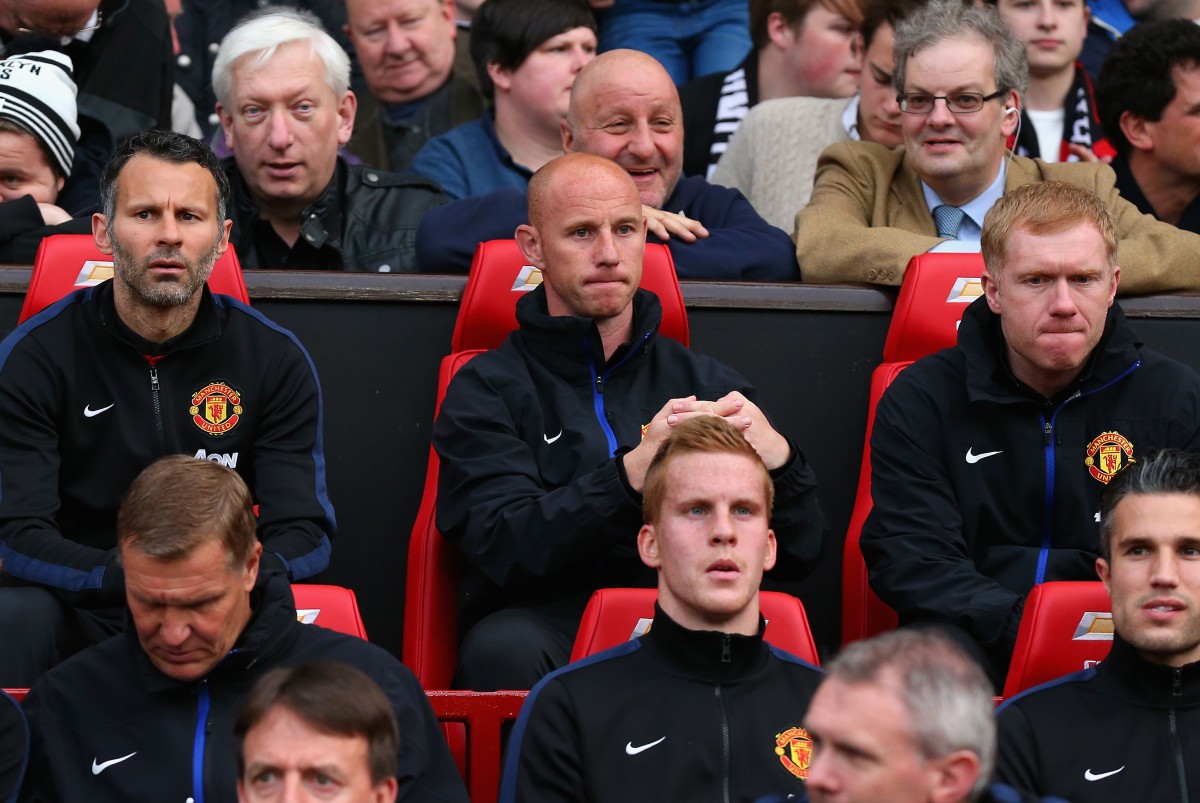 Ryan Giggs, Nicky Butt and Paul Scholes