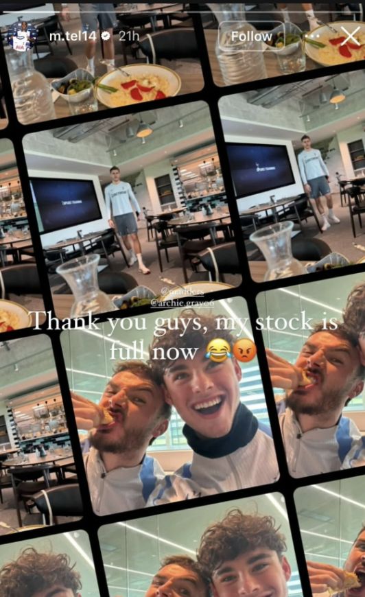 Courtesy of Mathys Tel Instagram account.