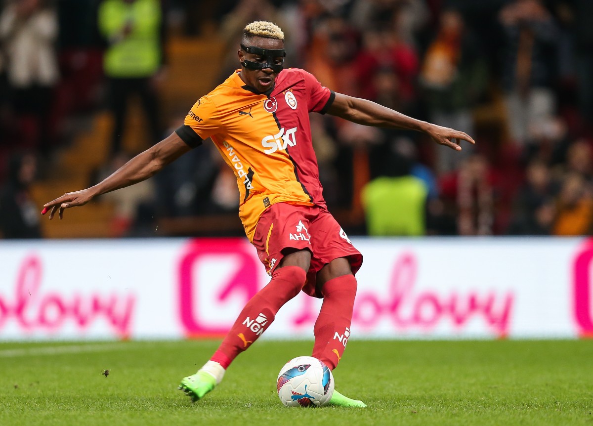 Victor Osimhen in action for Galatasaray