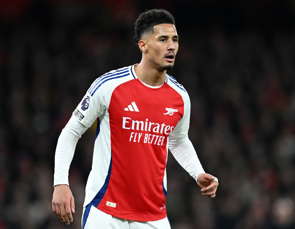 William Saliba is moving to Arsenal against Man City