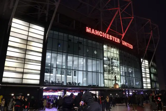 General view outside the stadium prior to the Premier League match between Manchester United FC and Nottingham Forest FC