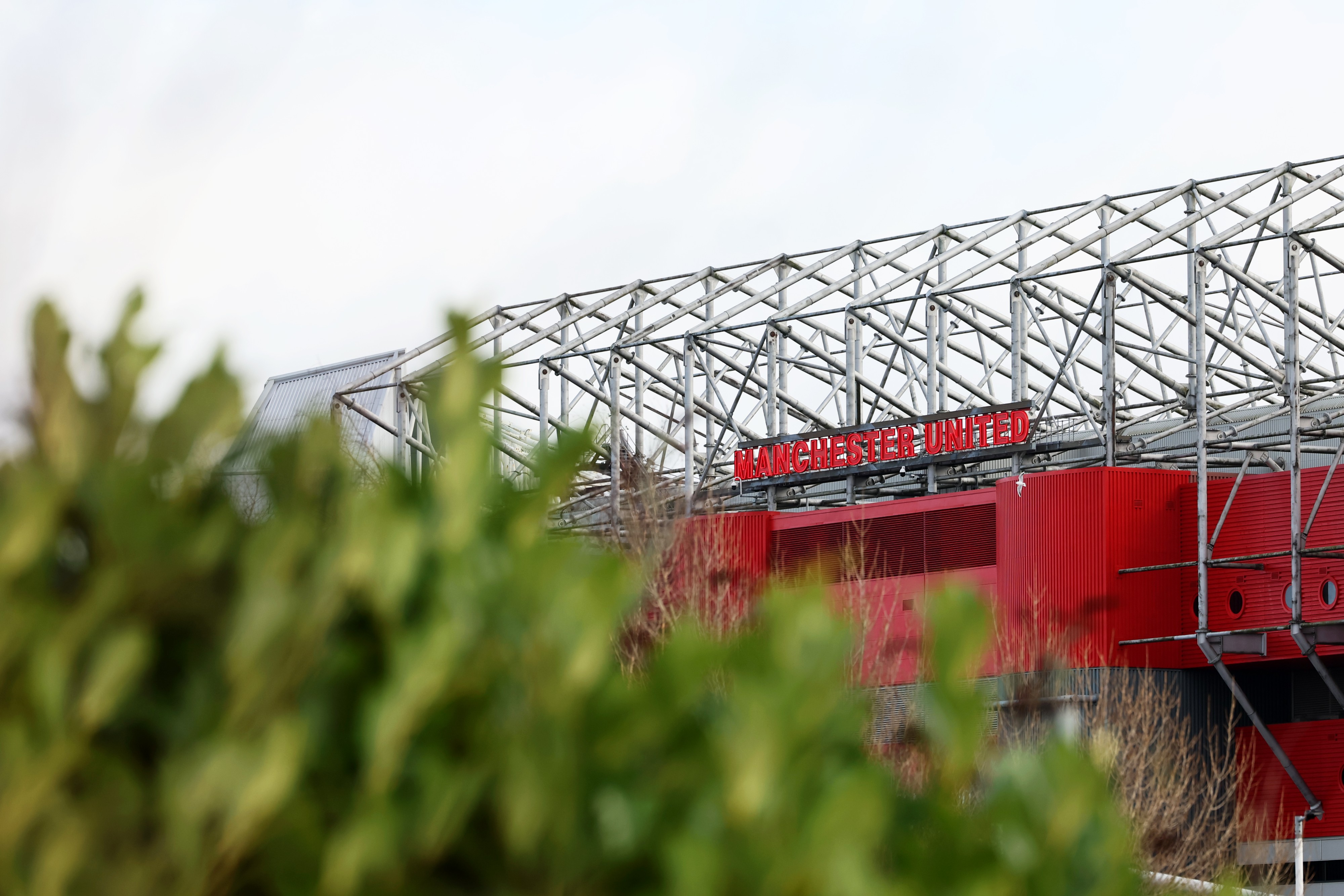 General view outside Old Trafford