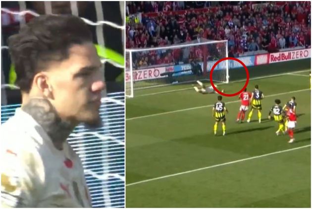 Ederson save for Man City vs Nottingham Forest