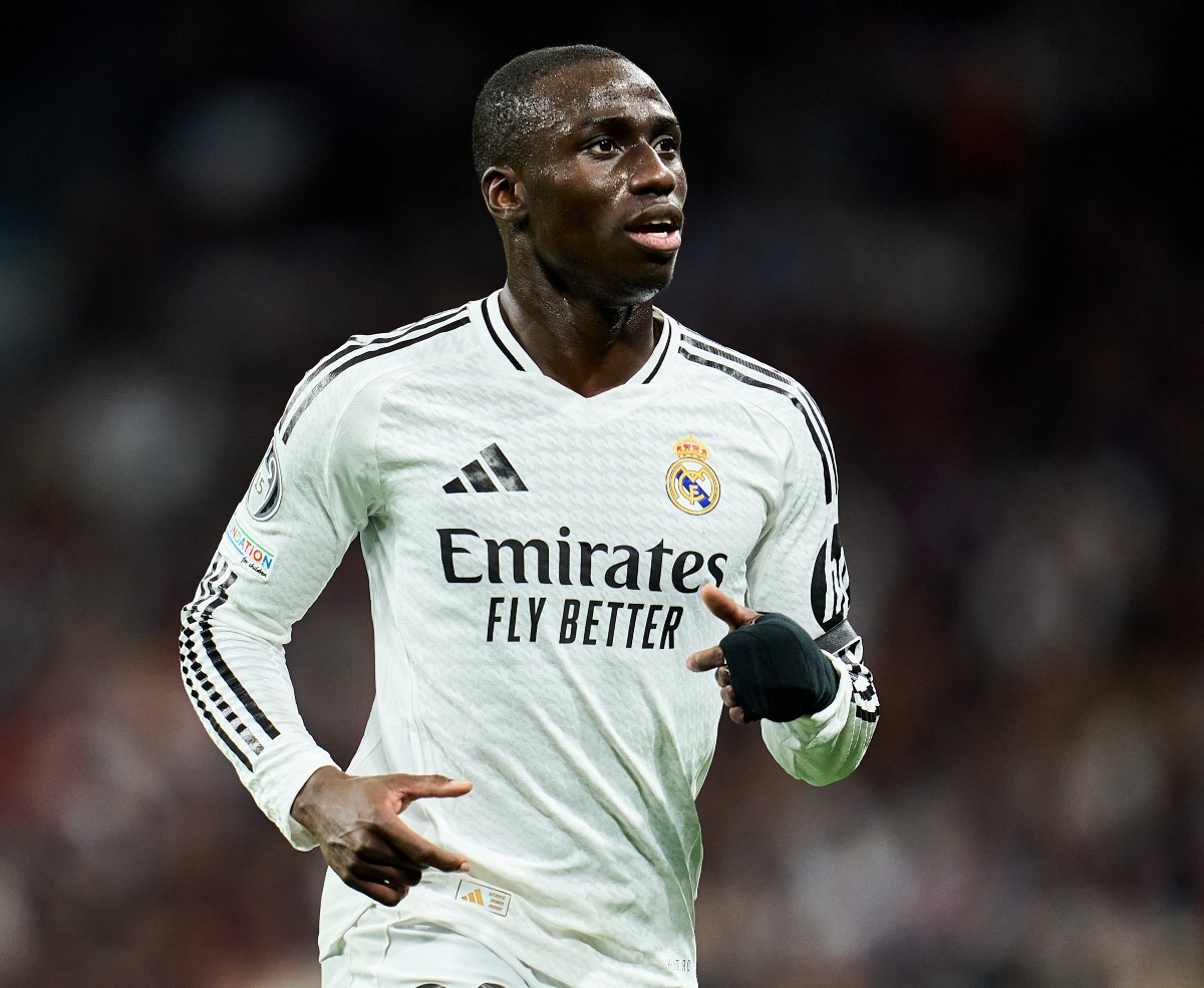 Ferland Mendy in action for Real Madrid