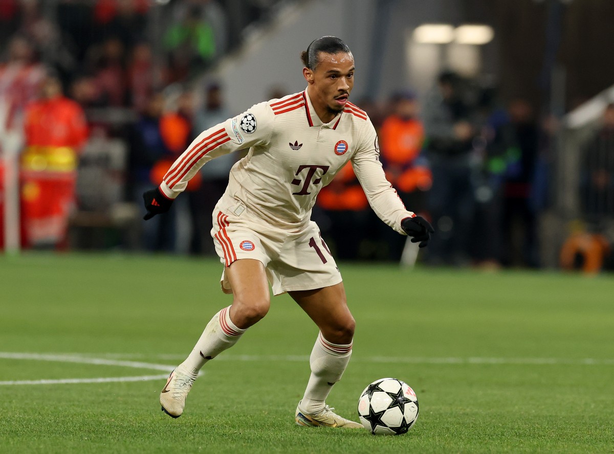 Leroy Sane in Action for FC Bayern