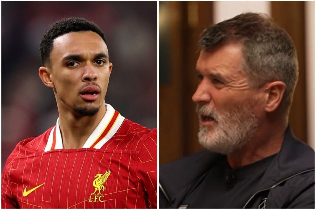 Trent Alexander-Arnold and Roy Keane