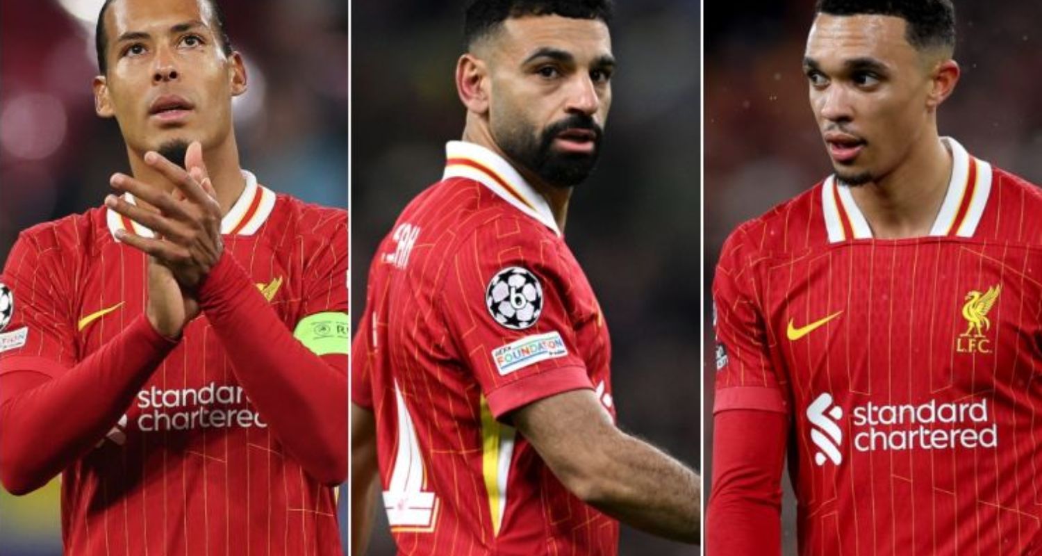 Liverpool Stars Van Dick, Mo Salah and Trent