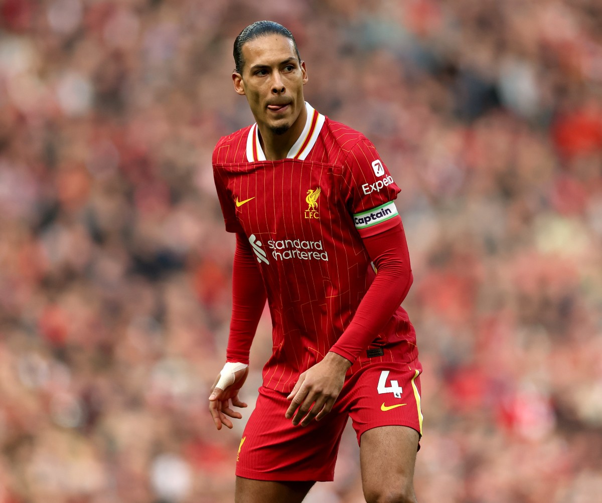 Virgil van Dijk in action for Liverpool in their win over Southampton