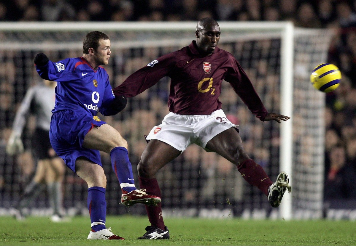 Wayne Rooney and Sol Campbell