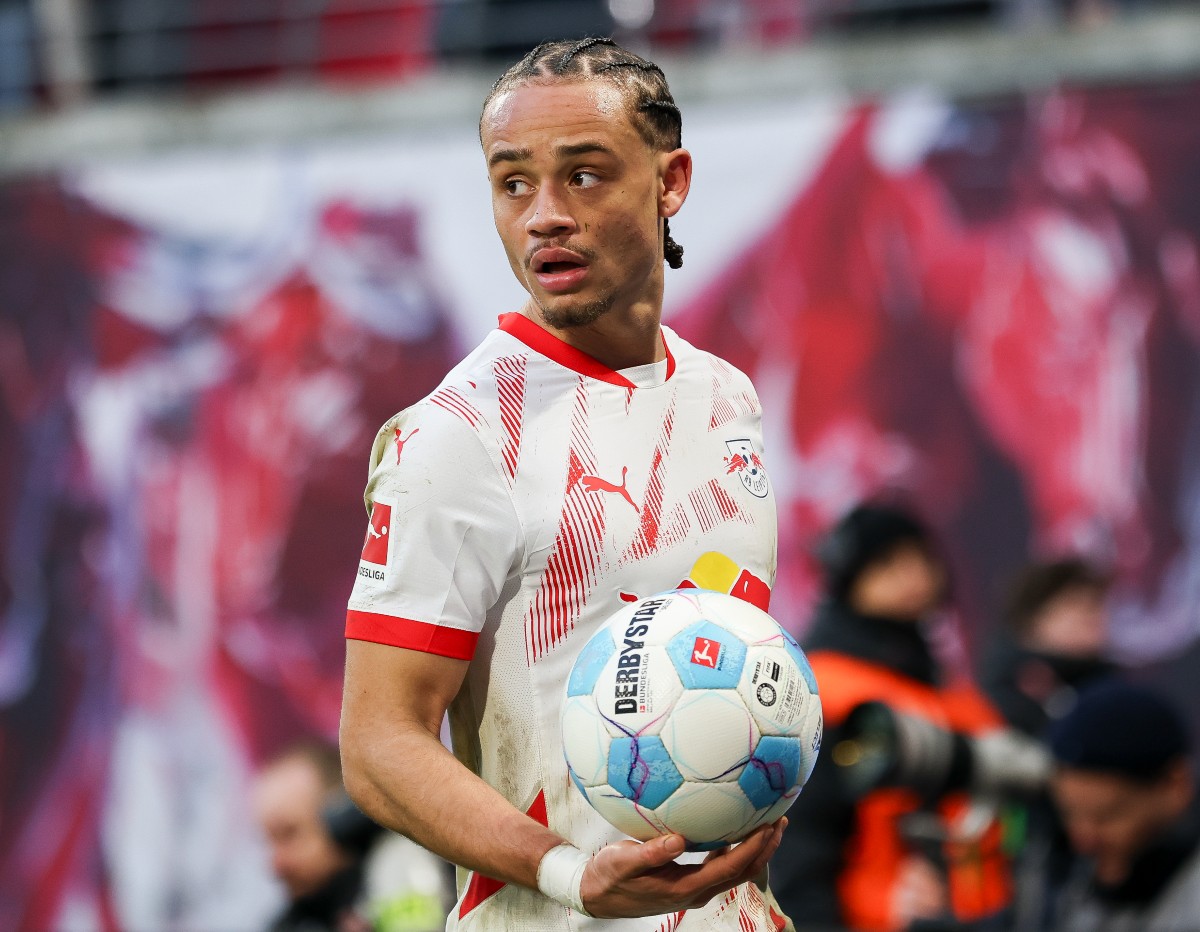 Xavi Simons of RB Leipzig