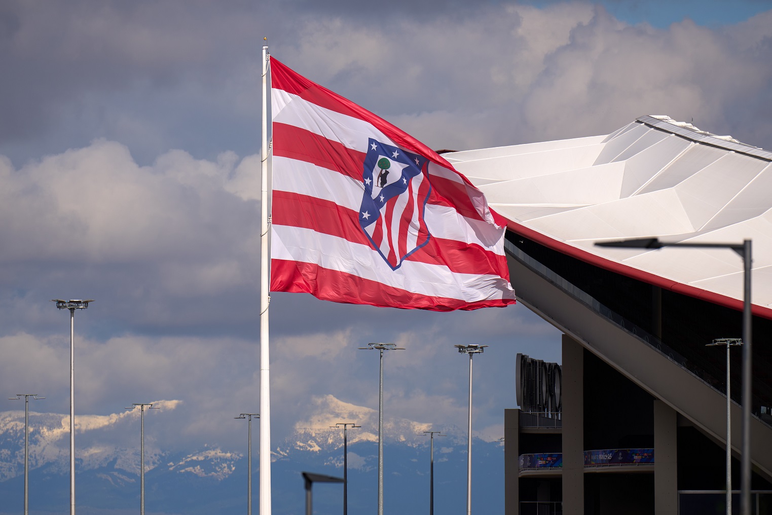 Atletico Madrid flag