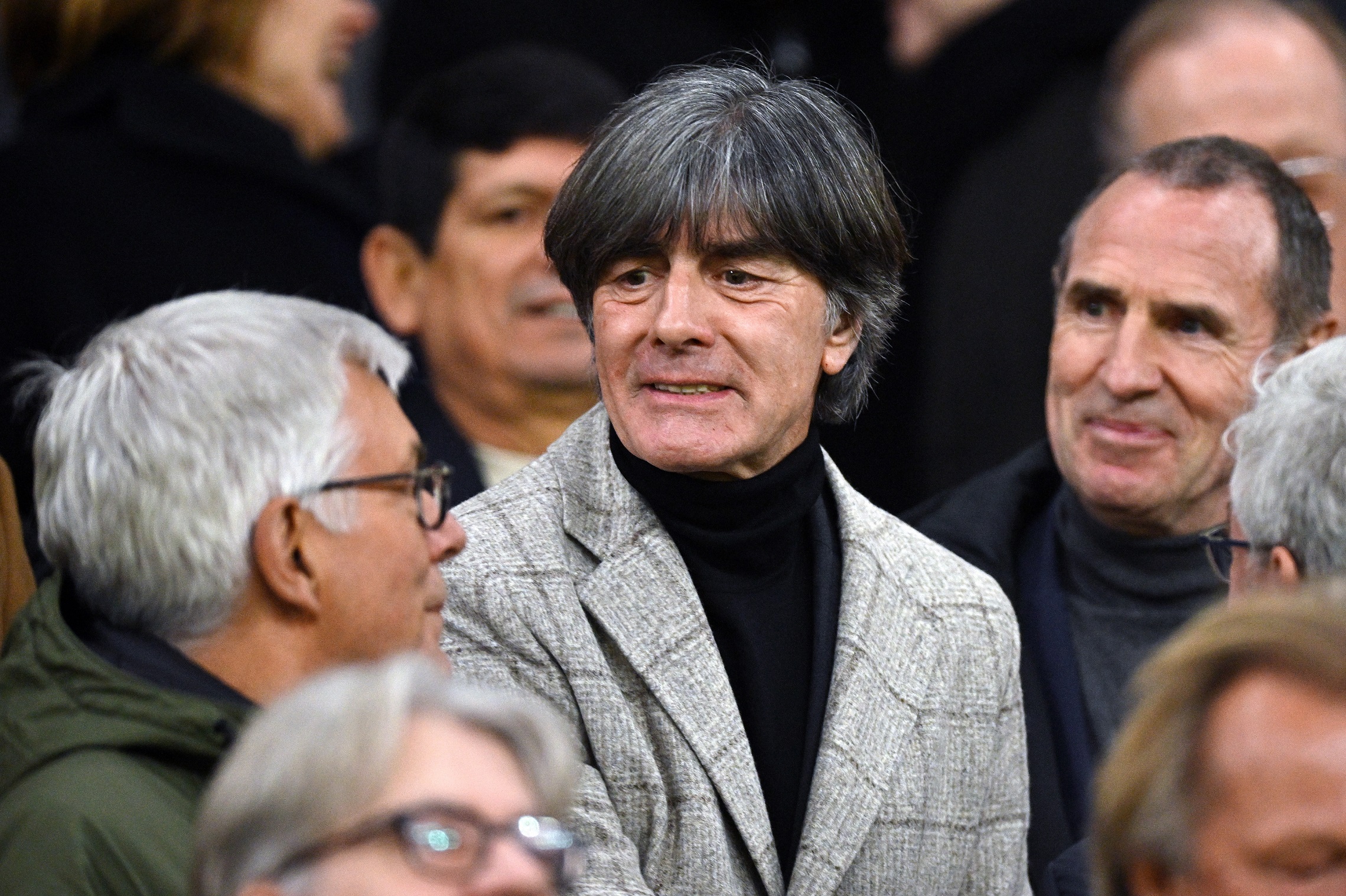 Joachim Low in the stands