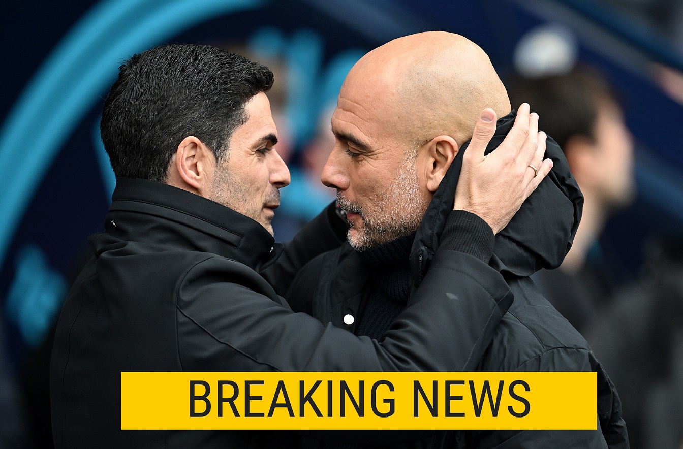Arsenal Man City breaking news