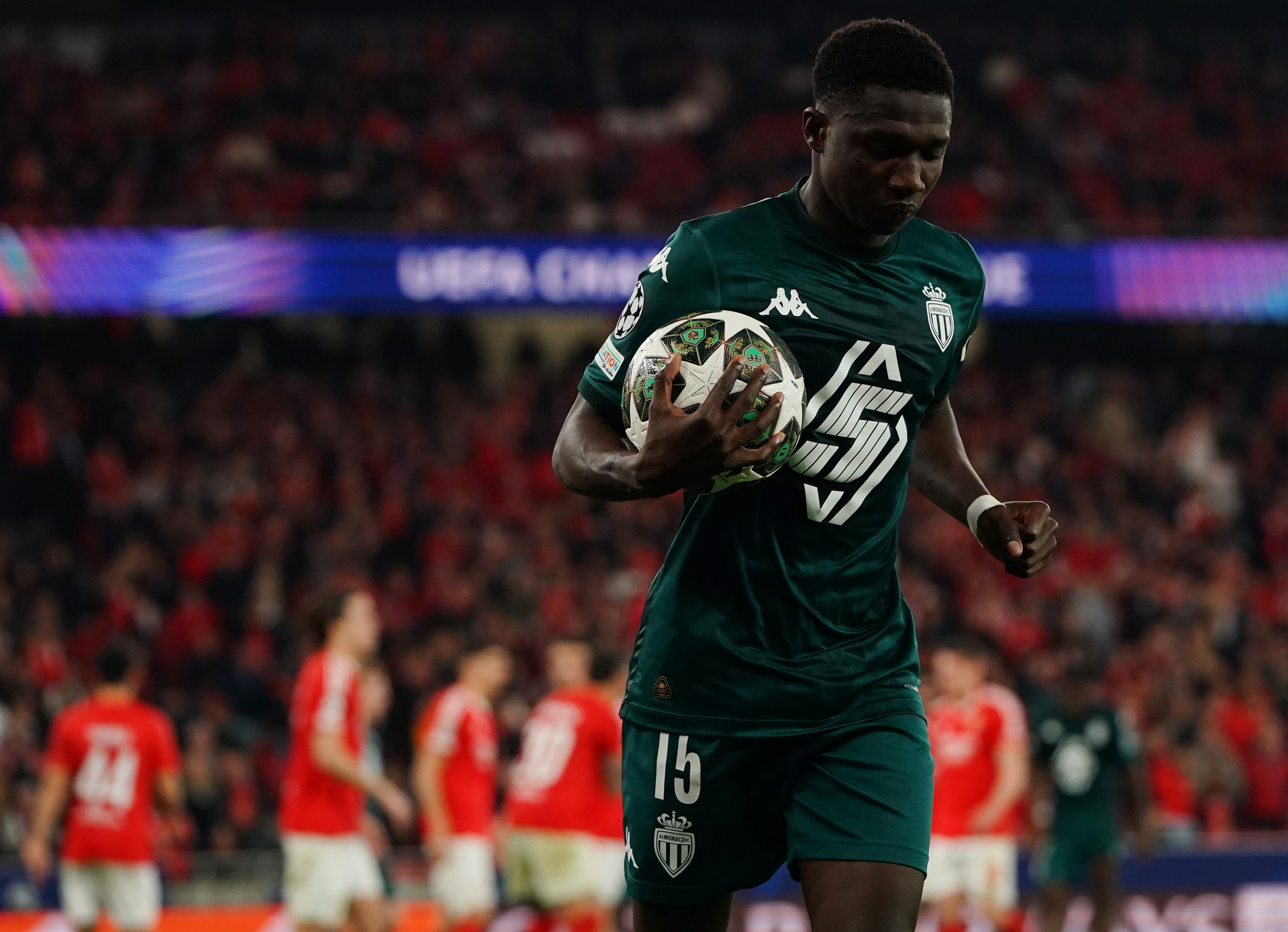 Lamine Camara of AS Monaco
