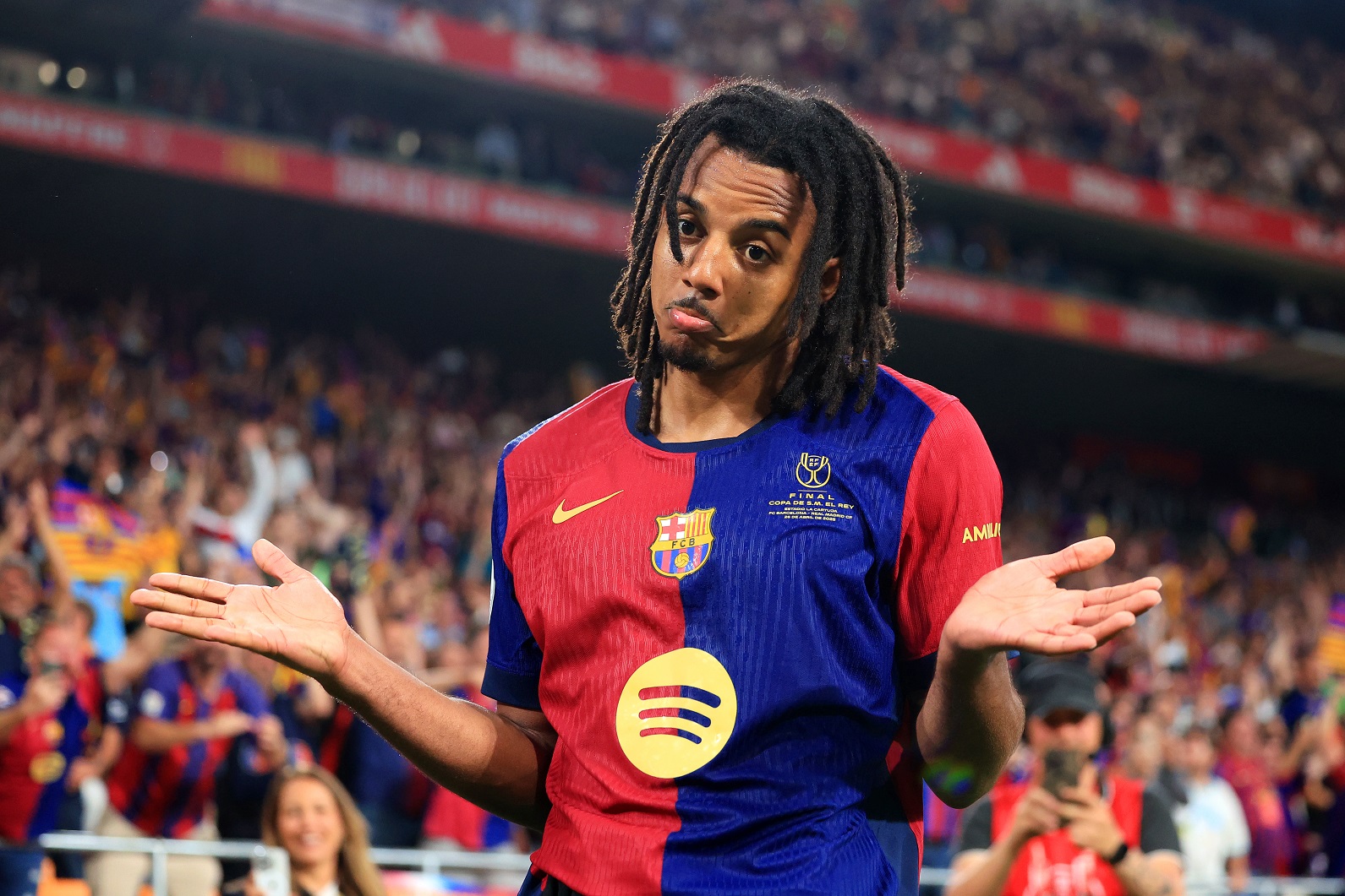 Barcelona defender Jules Kounde