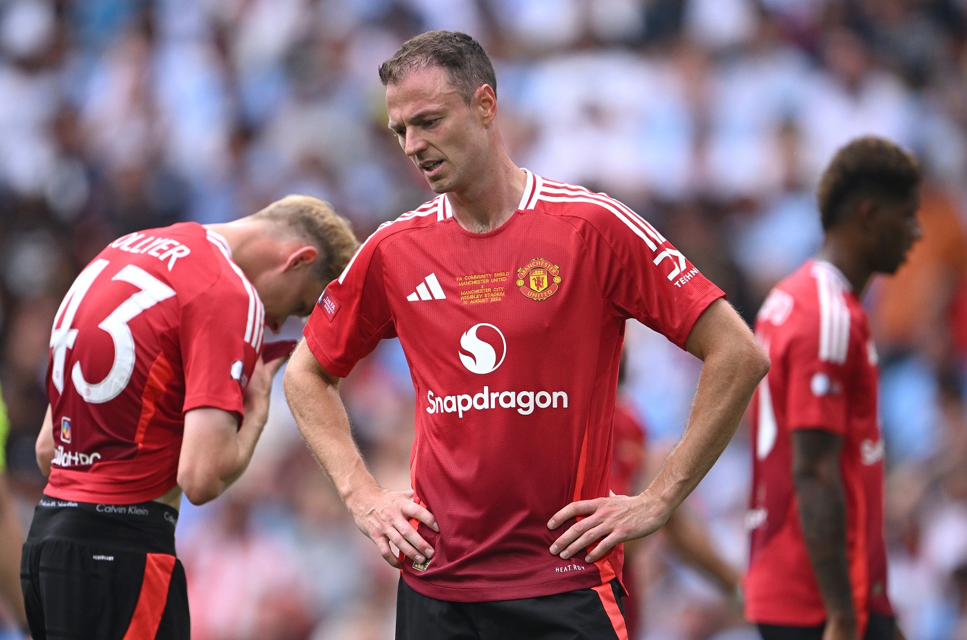 Man United defender Jonny Evans