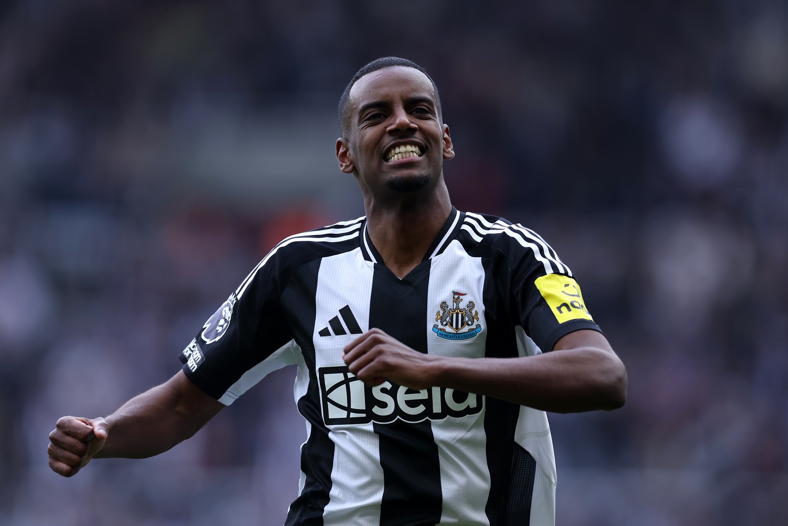Newcastle United striker Alexander Isak