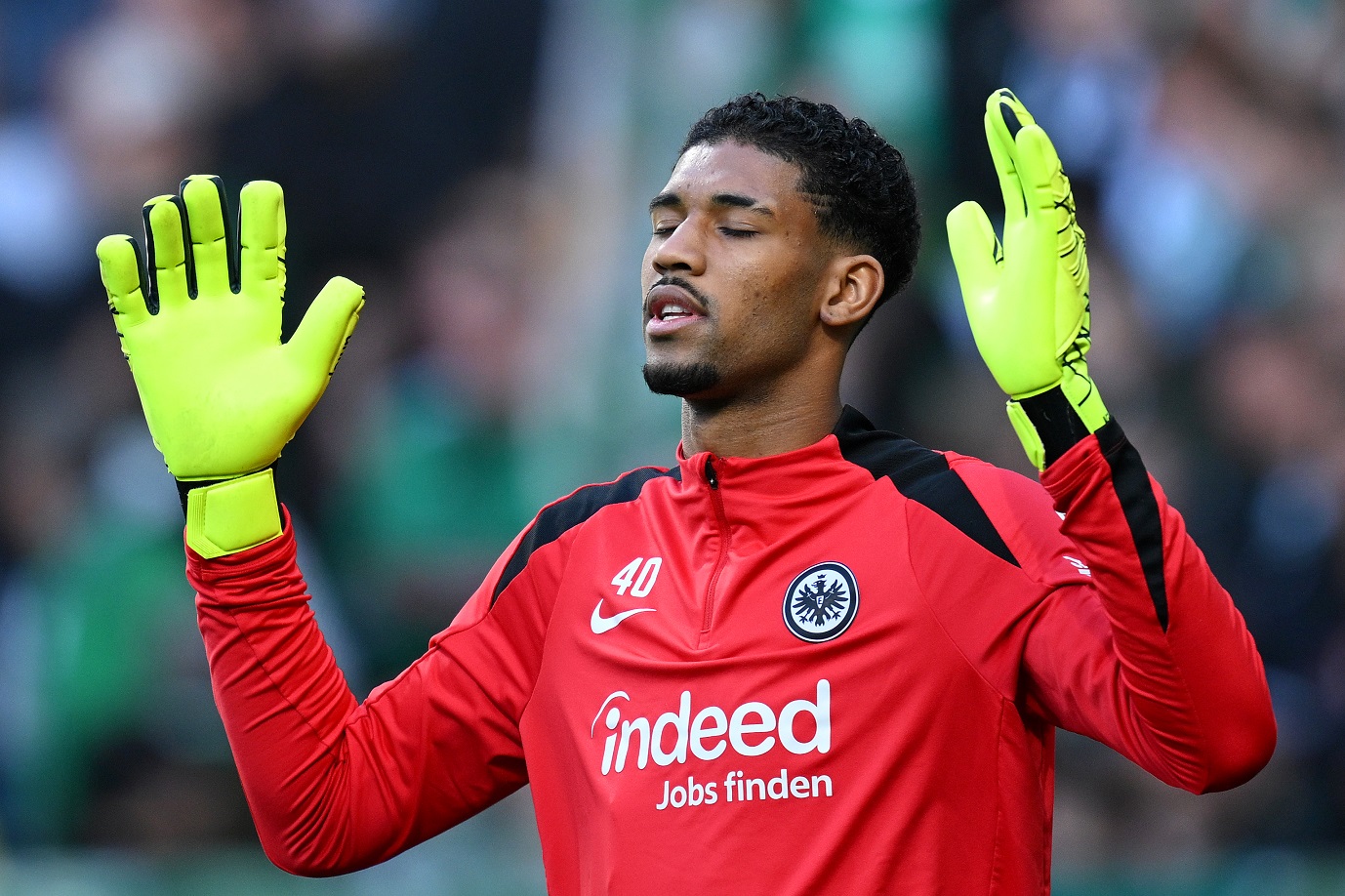 Kaua Santos in action for Eintracht Frankfurt