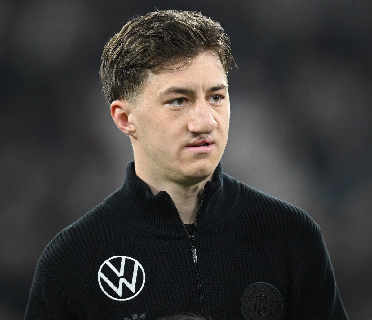 Angelo Stiller lining up for Germany