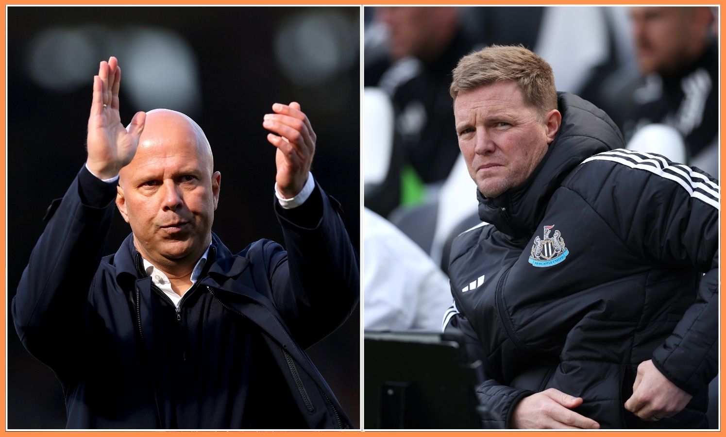 Arne Slot Eddie Howe