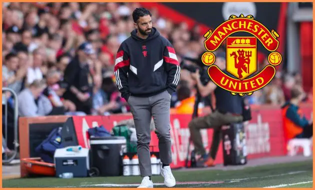 Man United manager Ruben Amorim