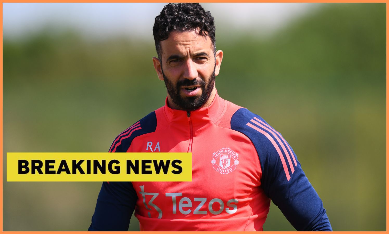 Man United manager Ruben Amorim