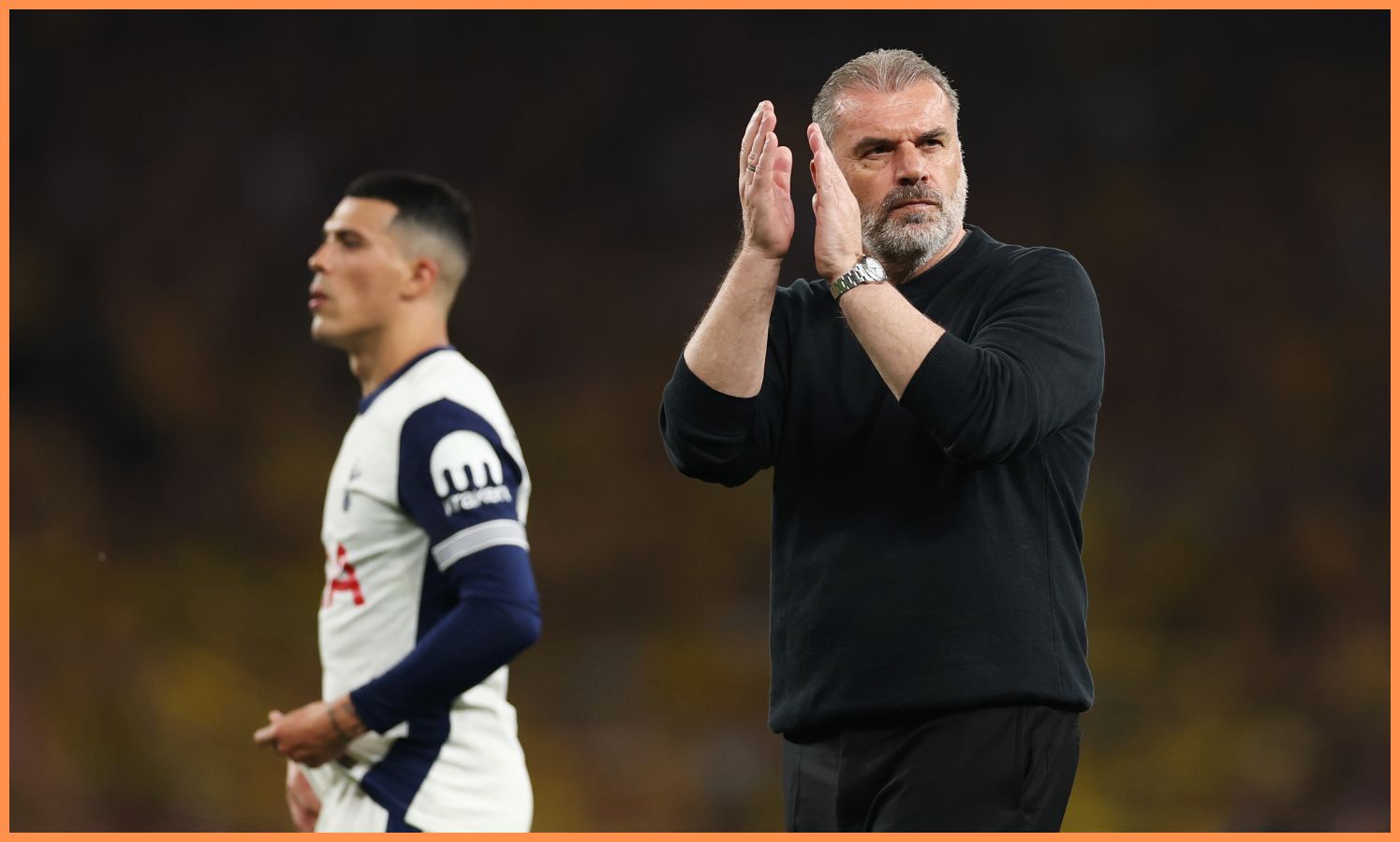 Tottenham manager Ange Postecoglou
