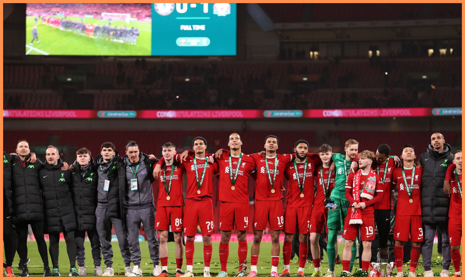 Liverpool players
