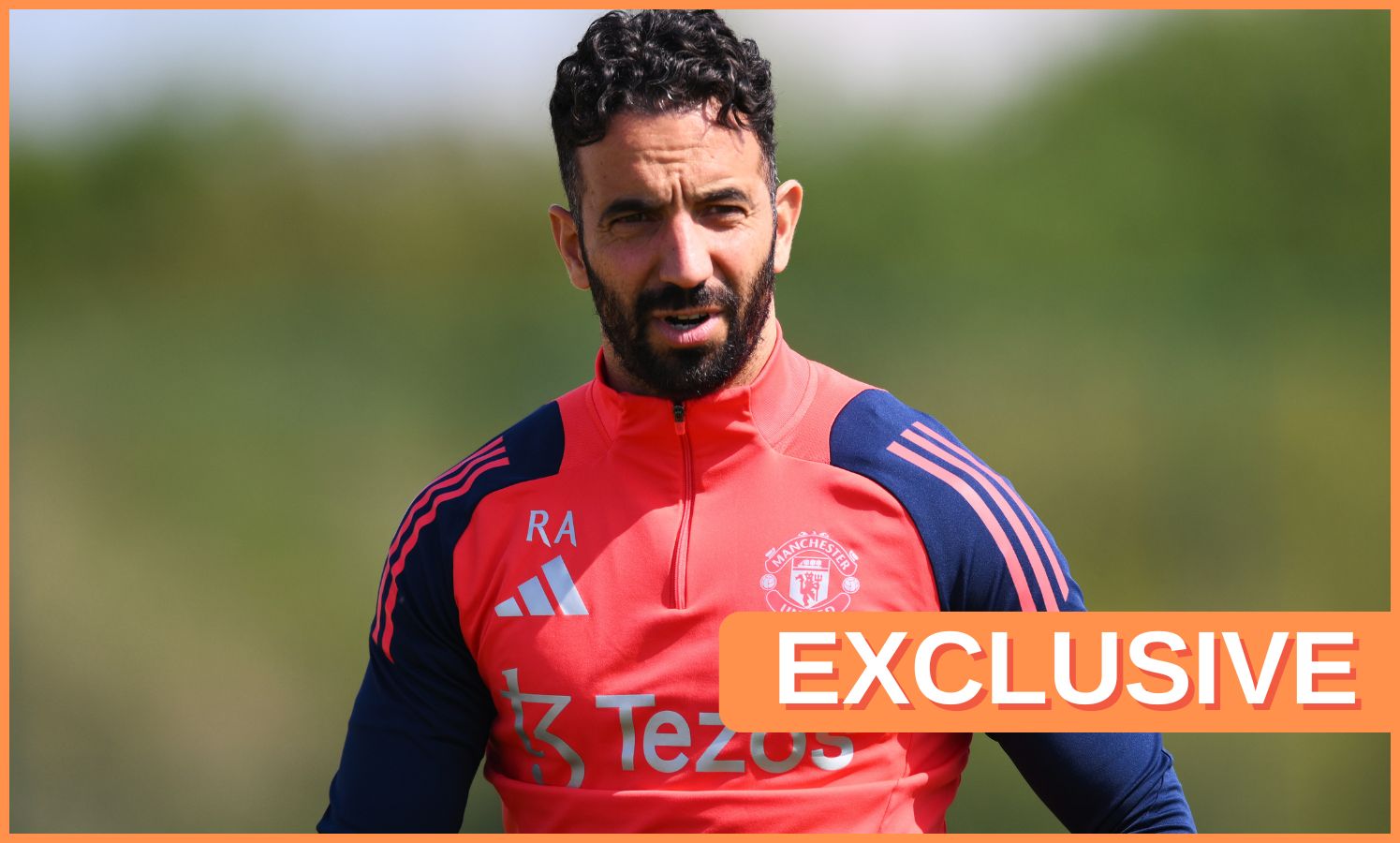 Man United manager Ruben Amorim